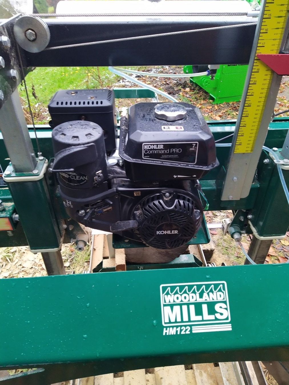 Seghe: Mobile Bandsäge mit Benzin oder Elektromotor – Usato da Kastanienbaum venduto da acapulco 4