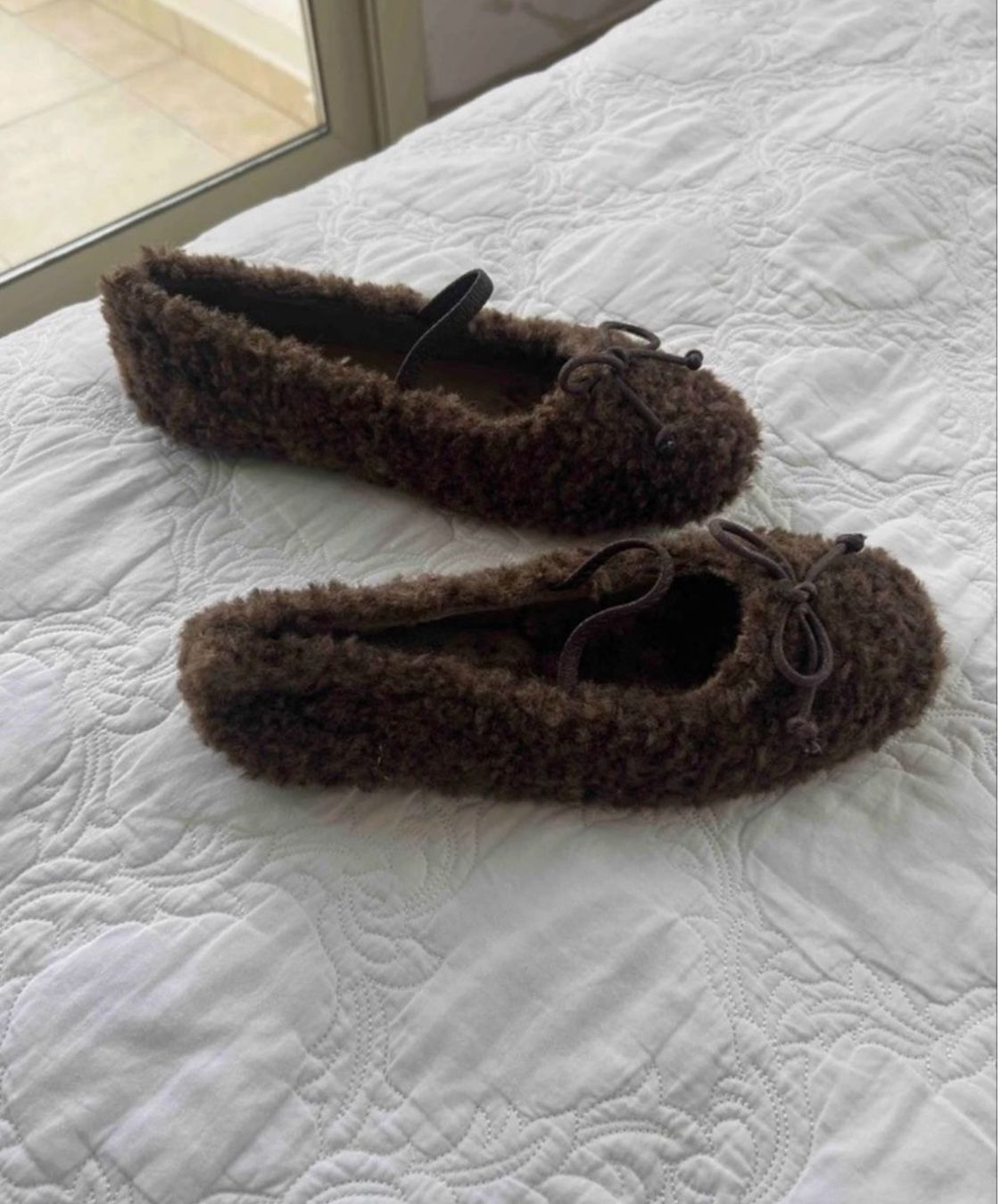 Scarpe da donna: BRAUNE TEDDY-BALLERINAS GR.39 – Usato da Zürich venduto da gb23 2