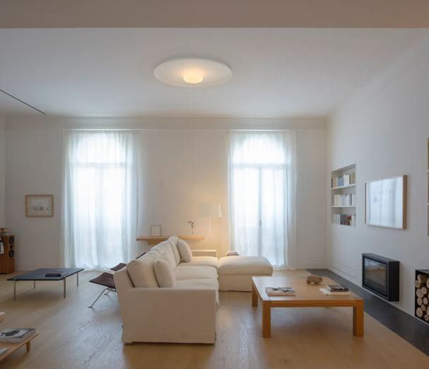 Lampadari & plafoniere: Vibia Top Wand-/Deckenleuchte Aluminium grün – Usato da Rothenburg venduto da Lampenoutlet 1