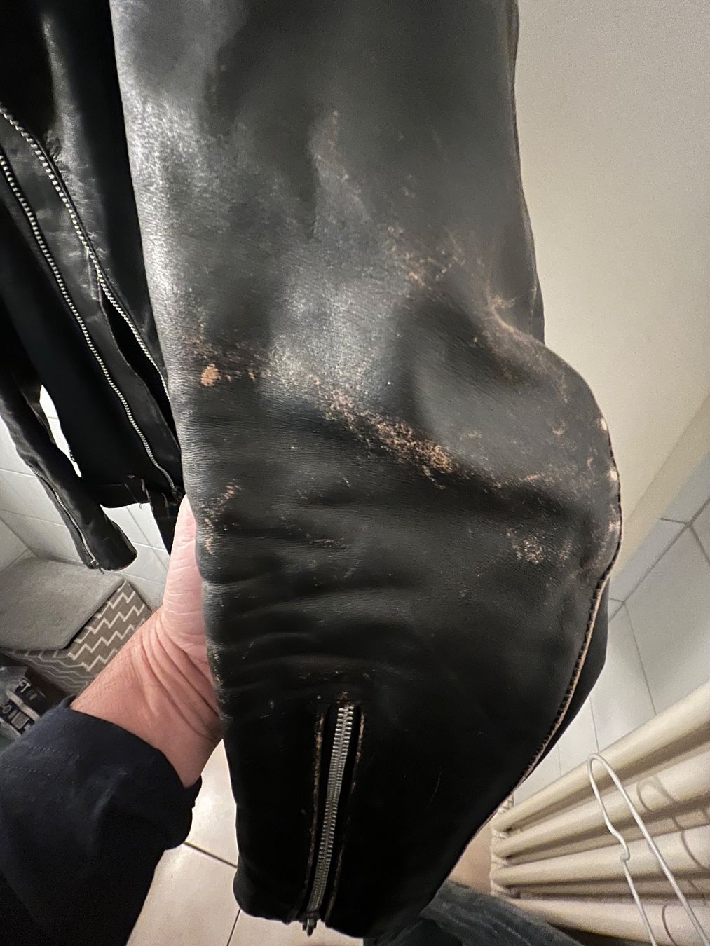 Giacche: Blouson Vintage véritable cuir (M)importé des US – Usato da Neuchâtel venduto da Goci07 3
