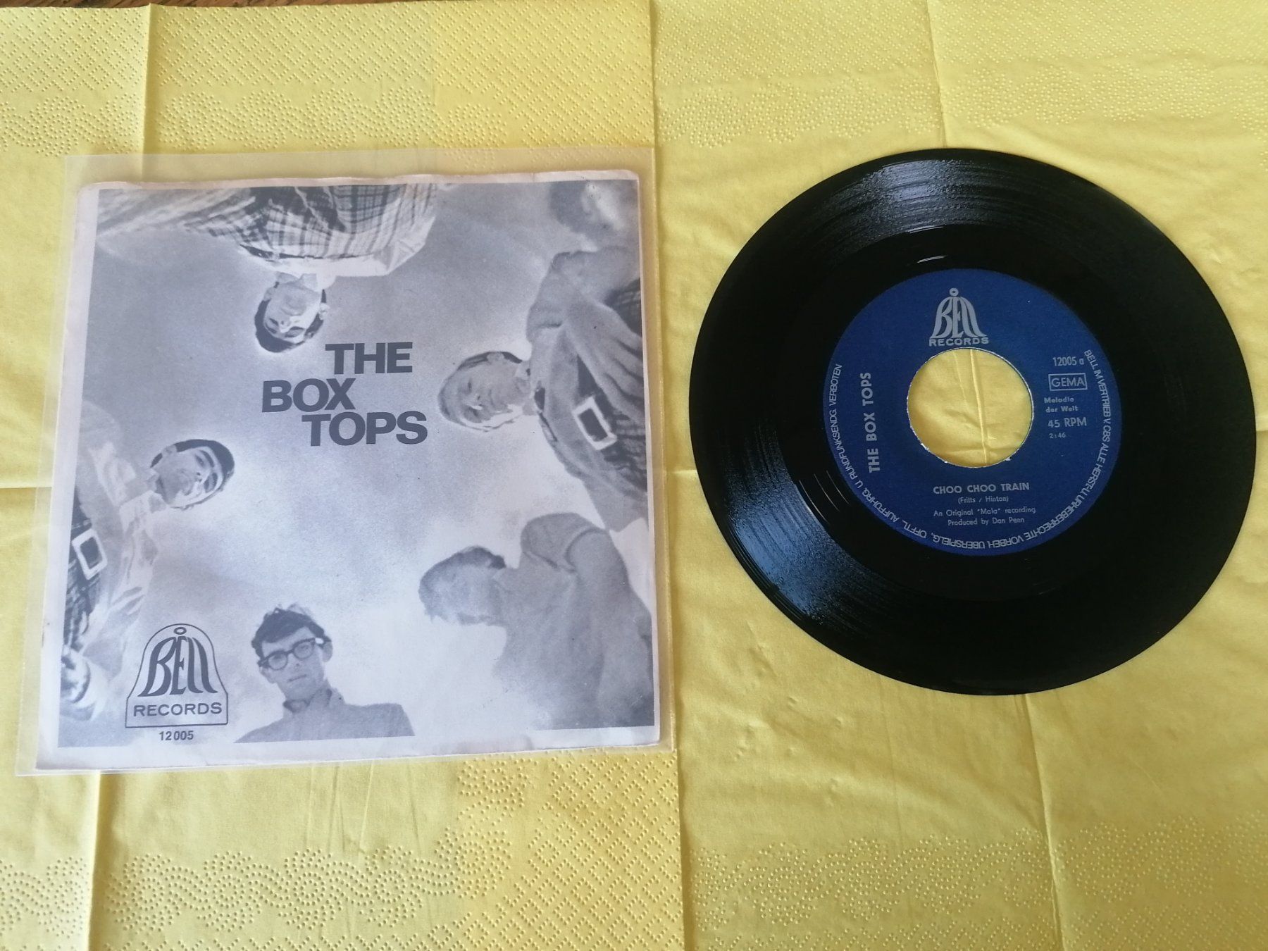 Dischi in vinile: The Box Tops – Choo Choo Train – Usato da Emmenbrücke venduto da lamorak 1