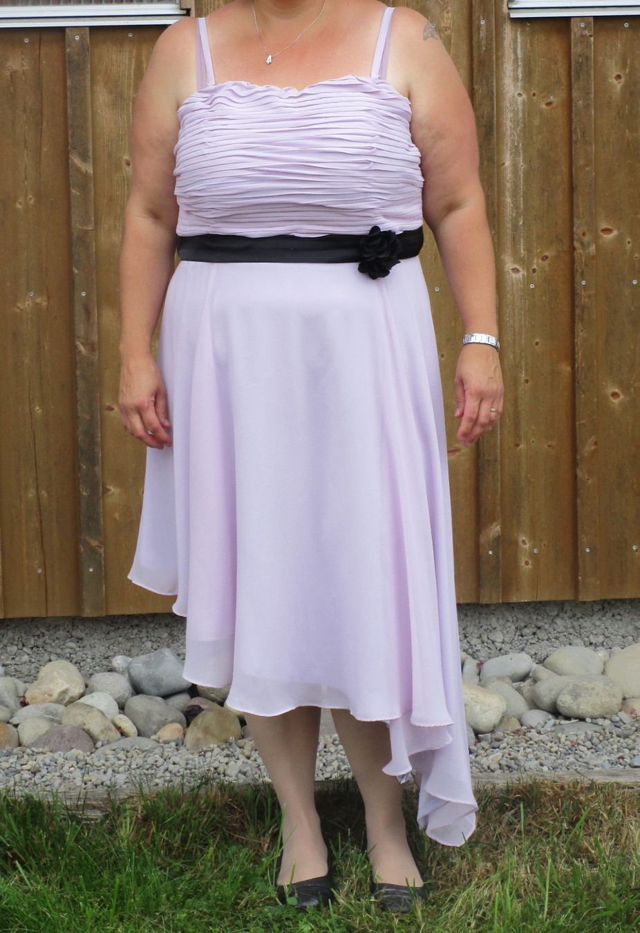 Kleider: Gr. 50 Festkleid in Lila – Gebraucht aus Mosnang von Dojajolele 1