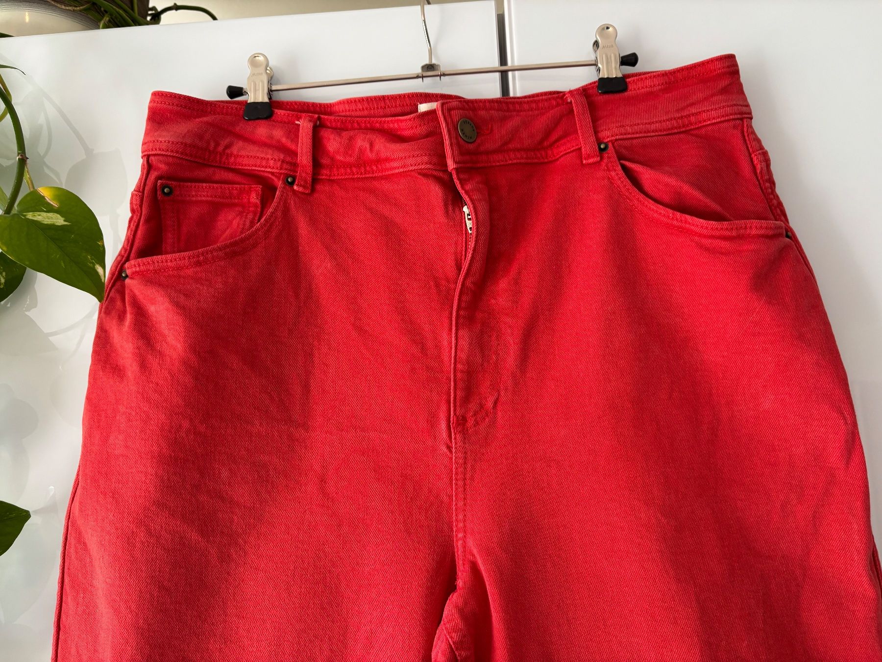Sezane Jeans: SEZANE rote Jeans Gr. 44 – Usato da Zürich venduto da missmodernage 1