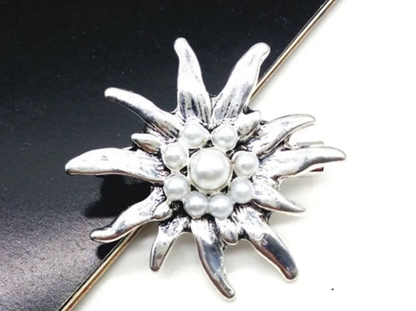 Spille & Fermagli: Brosche Edelweiss, Nr.40 – Nuovo (secondo la descrizione) da Gams venduto da Mariawicca 1
