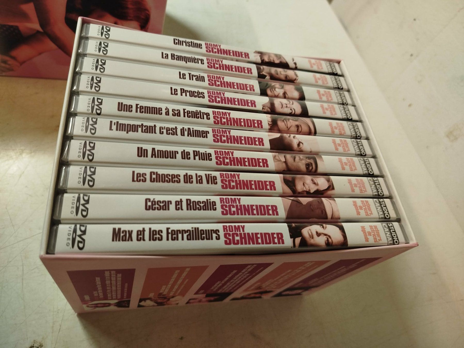 Tous les DVDs: Coffret 10 DVD Romy Schneider – D'occasion à La Chaux-de-Fonds par Emmaus2300CDF 5