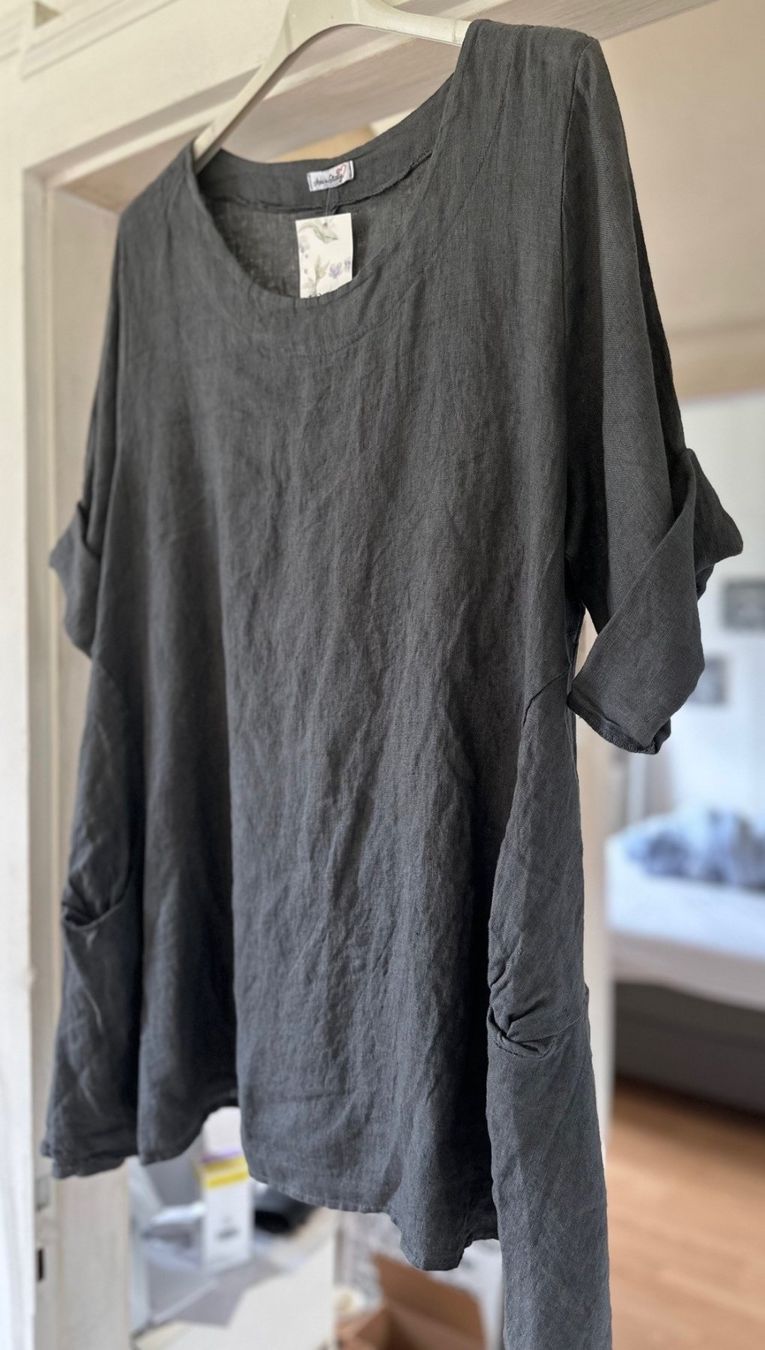 Tuniche: TUNIQUE OVERSIZE EN LIN!! M – Nuovo e nell'imballaggio originale da Locarno venduto da NicoNion 1