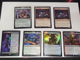 Lot de 35 cartes Magic The Gathering TMNT français