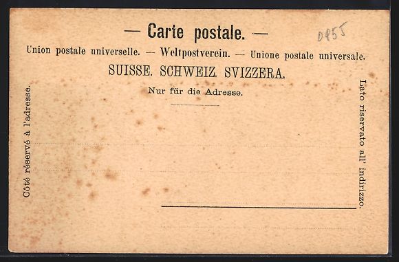 Cartes postales: Davos, Ortsansicht mit Bergblick im Wint – D'occasion à Berlin par bartko-reher 1