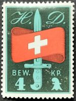 Soldatenmarke 2.WK, HD-Bewachungs Kp 4 BS, Wi HD-Bew 11