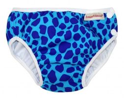 Imse Vimse Badewindel/Couche piscine 6-8kg blue leopard