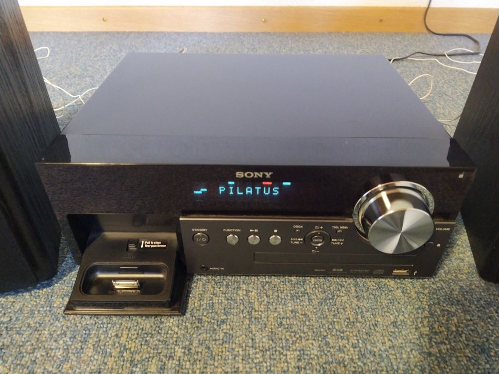 Sony CMTMX550i mit iPodDocking Station, CDs und DABRadio Kaufen