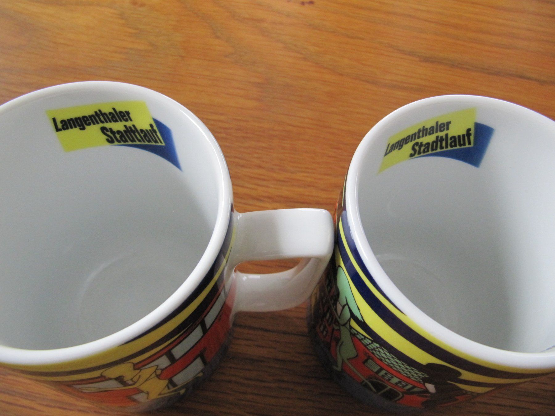 Bopla Tazze: Bopla Mug 2 Stück Stadtlauf Langenthal – Usato da Selzach venduto da Sennemeitschi11 2