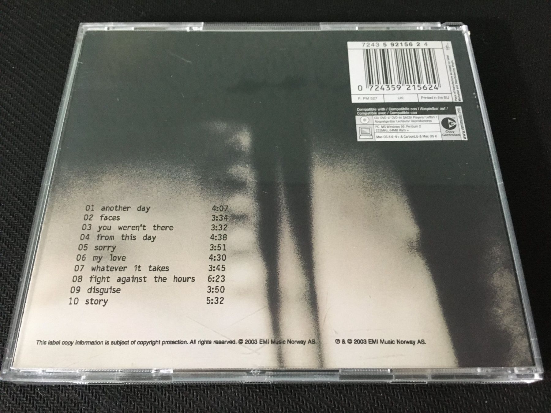 CD: Lene Marlin - Another day -CD- – Usato da St.Gallen venduto da MedienJoe 2