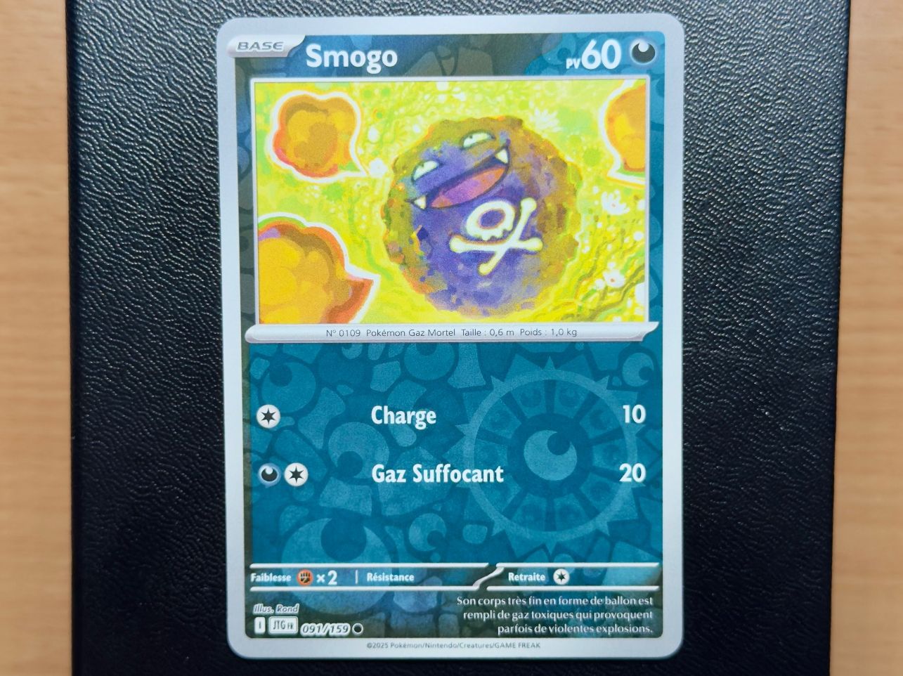 Pokémon Carte collezionabili: Smogo Reverse (091/159) - AVENTURES ENSEMBLE - JTG FR – Usato da Chézard-St-Martin venduto da Kro_Cards