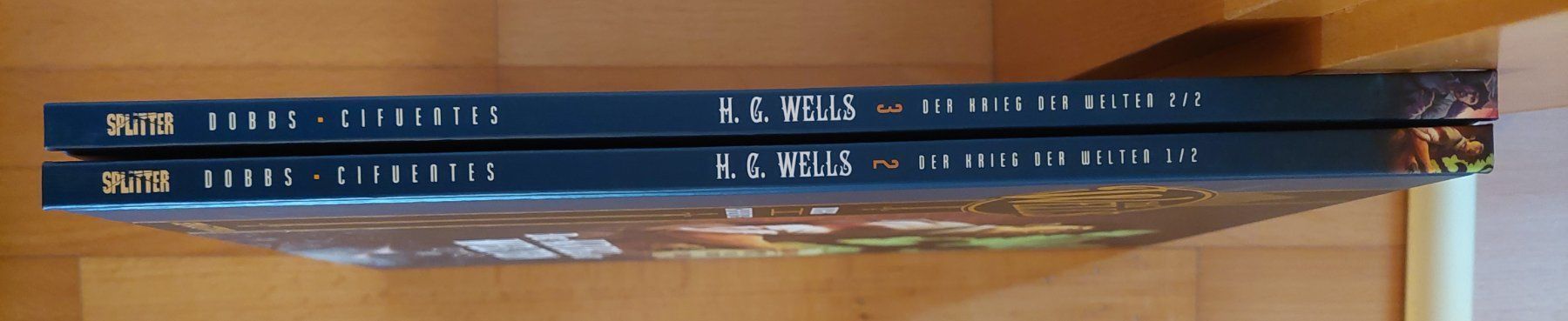 Comics: Der Krieg der Welten - Splitter Verlag – Gebraucht aus Altstätten SG von bluedine 2