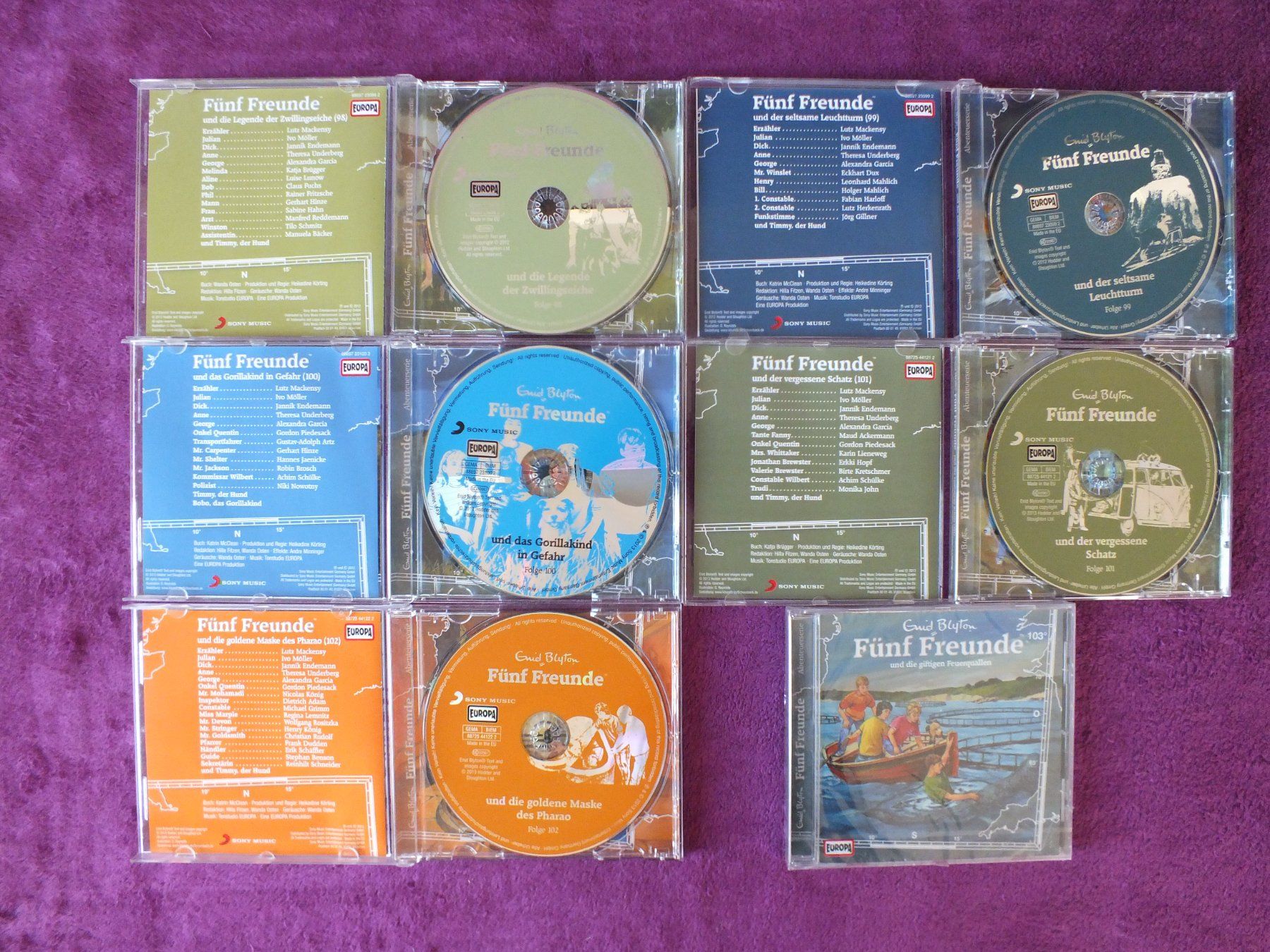 CD: 6 - Fünf Freunde - Hörspiel - CD´s – Usato da Müllheim Dorf venduto da Seeeule01 7
