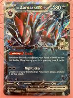 🇬🇧 Pokémon TCG - N‘s Zoroark ex / 098/159