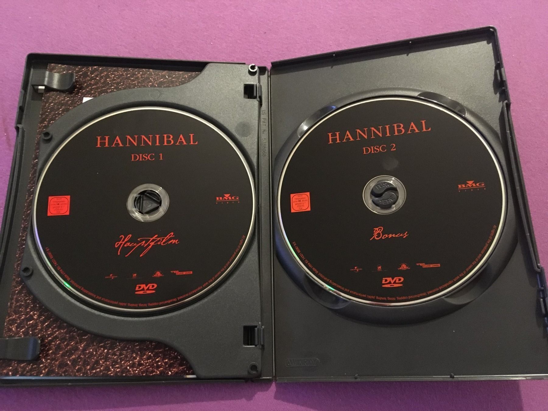 Tutti i DVDs: HANNIBAL    (2 DVDs) – Usato da Stans venduto da canberra04 5