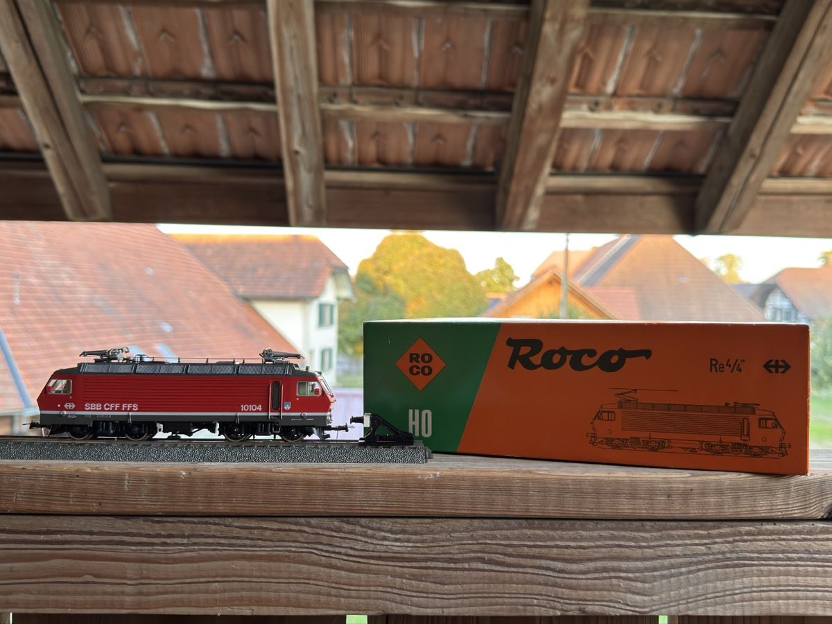Roco Modellini di ferrovie: Roco Re 4/4, analog (AC) – Usato da Kyburg-Buchegg venduto da Mlaett 5
