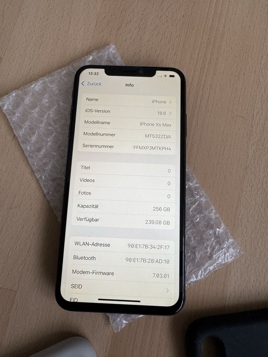 Apple Telefoni cellulari / Smartphones: Apple iPhone XS Max 256gb Space Grey – Usato da Uznach venduto da enrico06 5