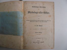 Mythologie aller Völker von Dr. W. BOLLMER, 1859 Stuttgart