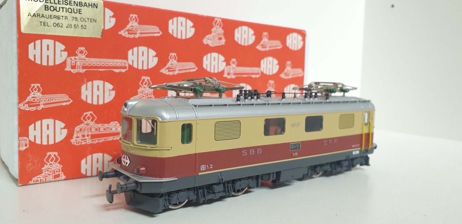 Hag Trains électriques: Hag SBB Re4/4 TEE ESU Mfx Digital AC – D'occasion à Neuenhof par ludovicco