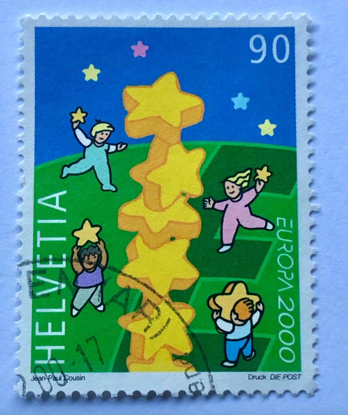 Alle Briefmarken: Nr.996 Europa 2000 Sondermarken GESTEMPELT     – Gebraucht aus Aarau von Billa007