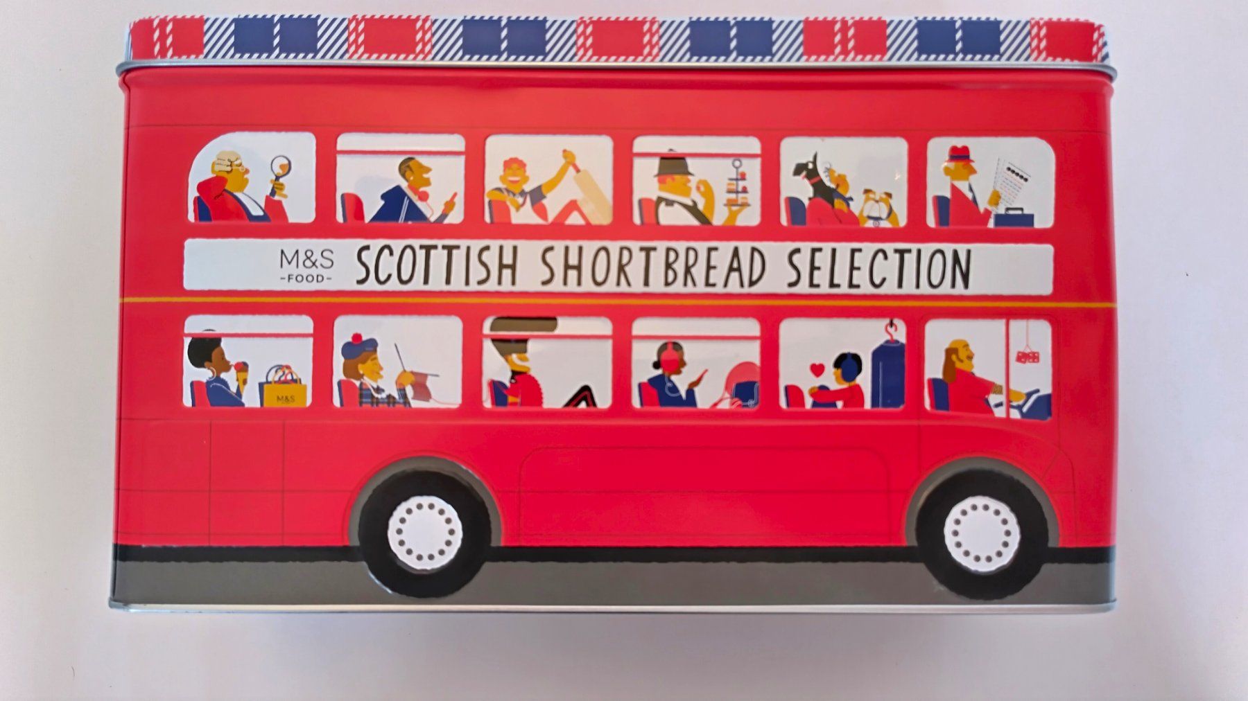 Sonstige Dekorationen & Accessoires: Blechdose London Bus / M&S Scottish Shortbread Selection – Gebraucht aus Bellach von JingleJerry 3