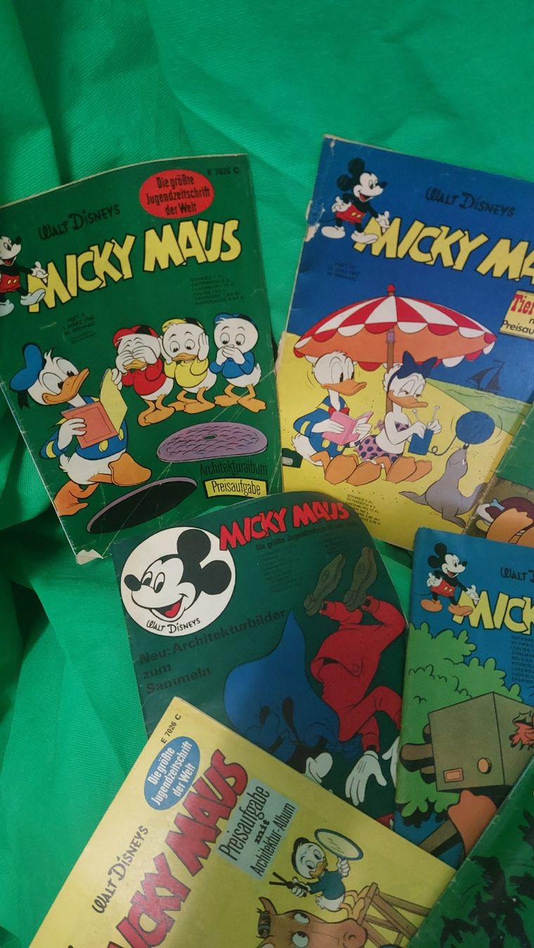 Fumetti: Micky Maus Hefte Konvolut Nostalgie Comic Disney – Usato da Opfertshofen SH venduto da museumswert 3