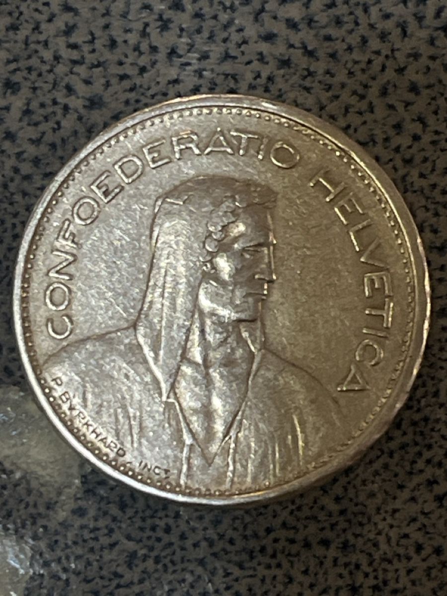 Tutti le monete: 5 francs argent 1931 B – Usato da Prangins venduto da Rodard8 1