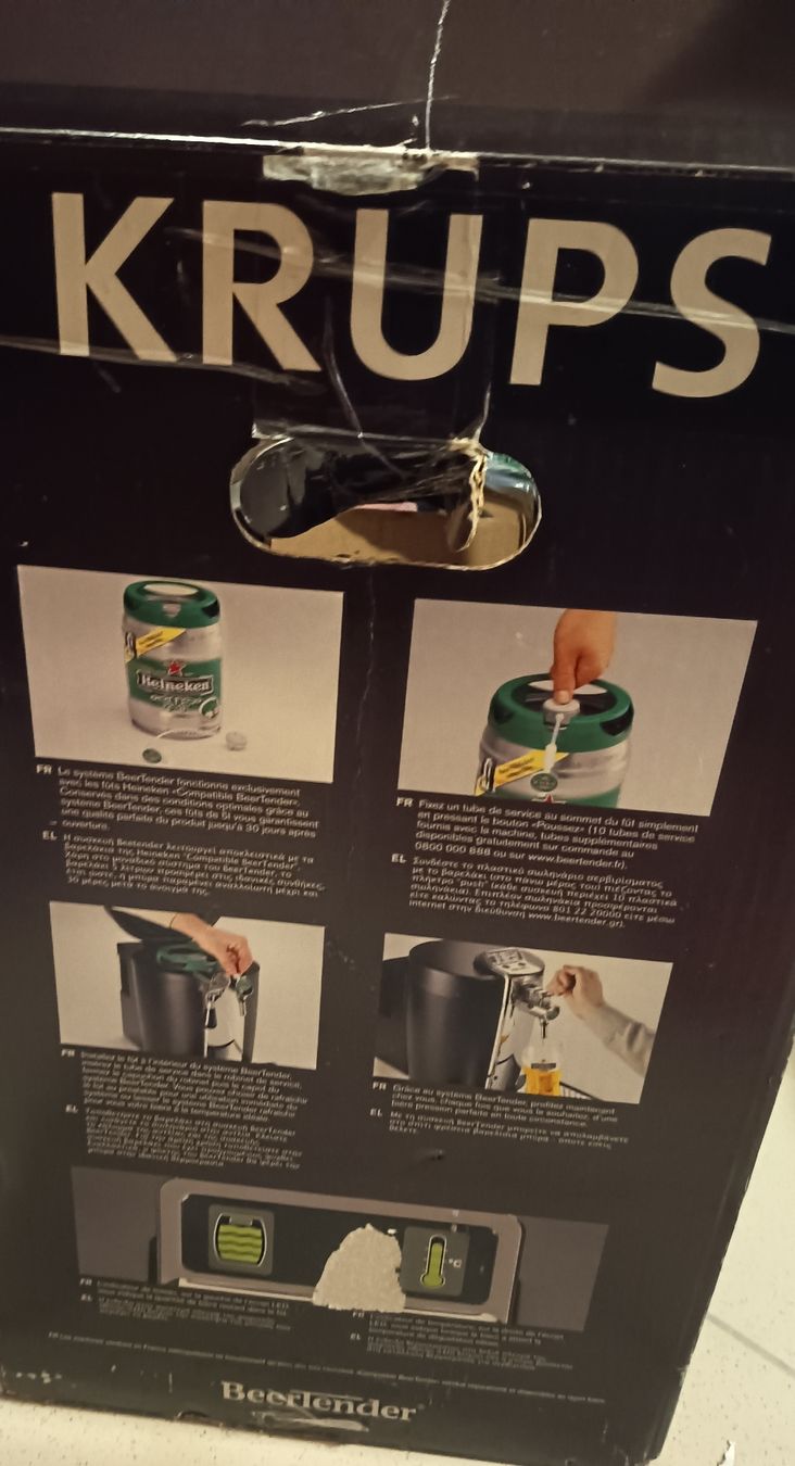 Krups Elettrodomestici da cucina: Krups Beertender tireuse neuve avec accessoires – Nuovo e nell'imballaggio originale da Delley venduto da MozzaUser 3