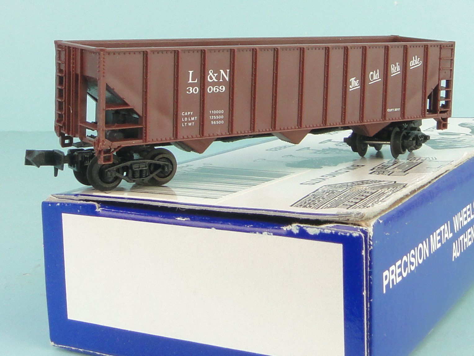 Modellini di ferrovie: Life-Like Spur N Hopper L&N – Usato da Bülach venduto da Albitrain