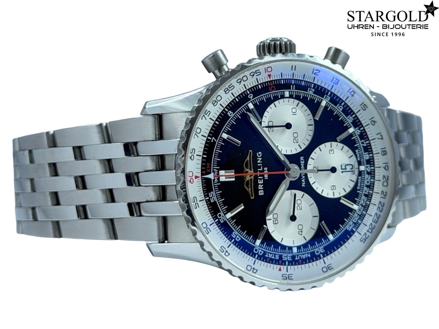 Breitling Uhren: Breitling Navitimer B01 Chronograph - AB0139211B1A1 – Gebraucht aus Zürich von Stargold-Uhren 2