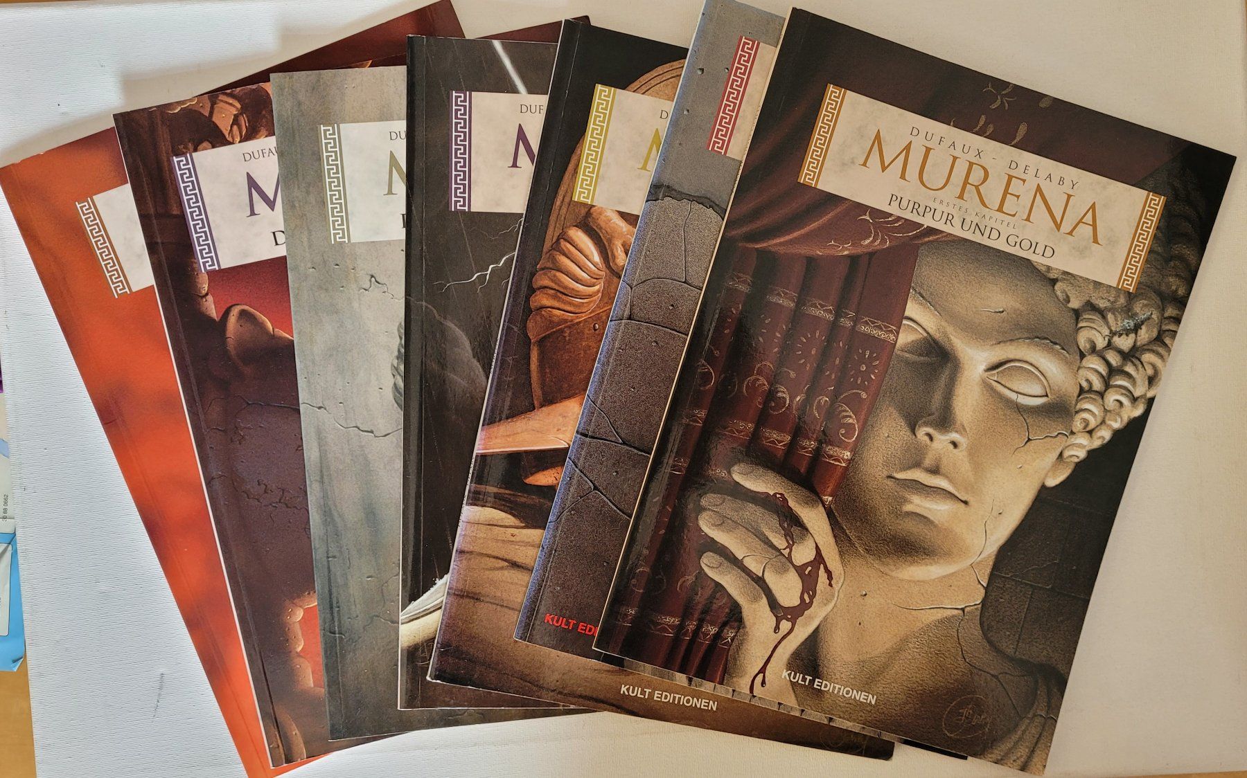 Fumetti: MURENA – BÄNDE 1 BIS 7 – Usato da Neftenbach venduto da Mador6 1