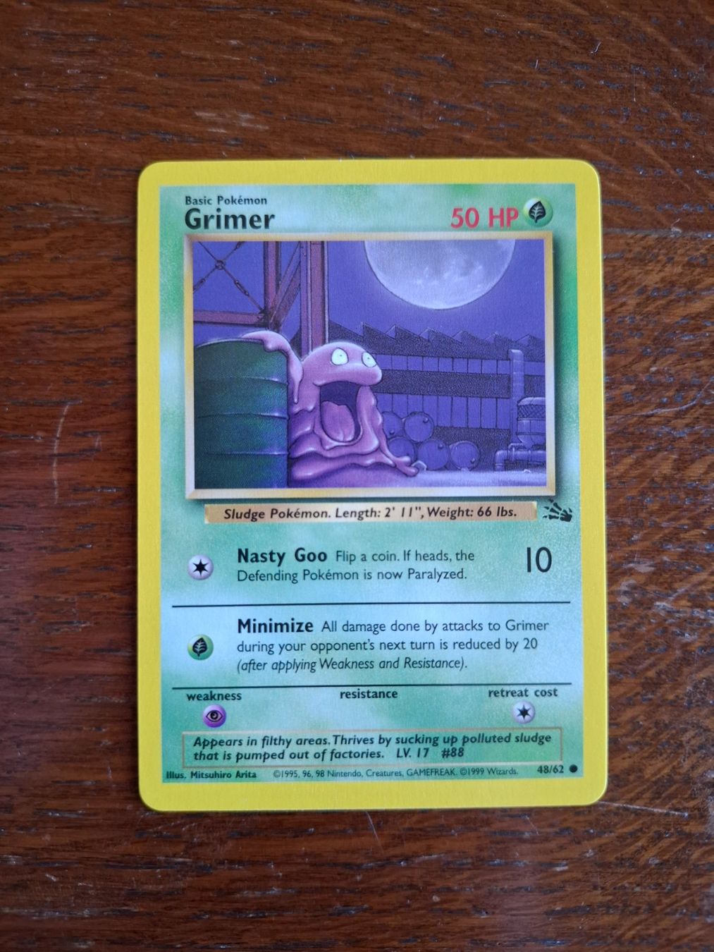 Pokémon Carte collezionabili: Pokemon Grimer Fossil Set 48/62 – Usato da Giornico venduto da ale_lc8k