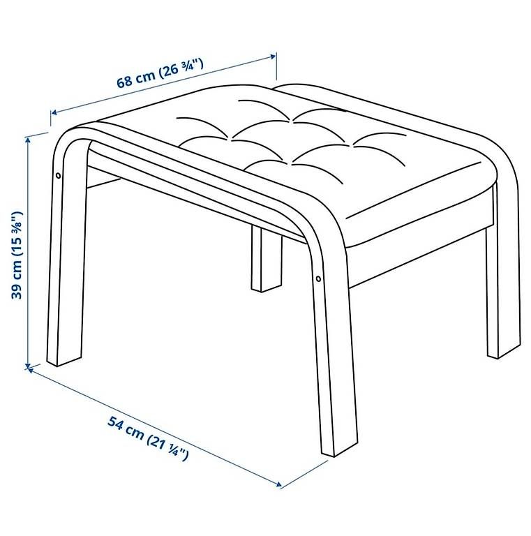 Ikea Hocker: Ikea POÄNG hocker – Gebraucht aus Bülach von lau_zd5m 1