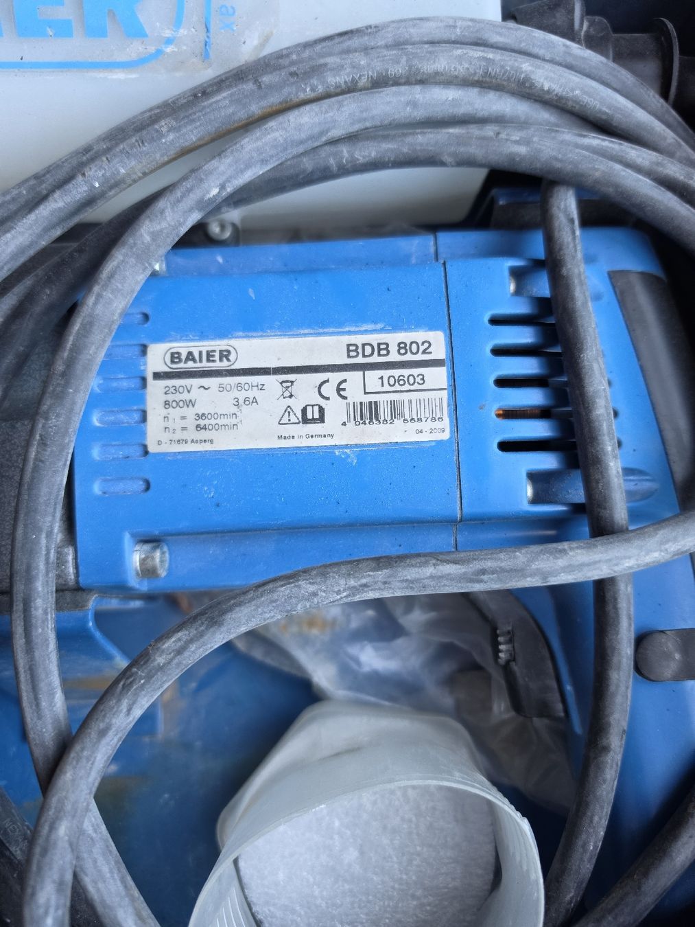 Trapani: Diamantbohrmaschine Baier  – Usato da WIL SG venduto da Sprin319 2