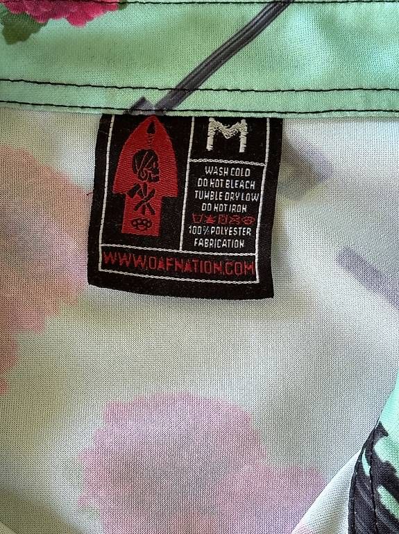 Camicie: Hemd Hawaii Style OAFNation M – Usato da Zürich venduto da Neipark 3