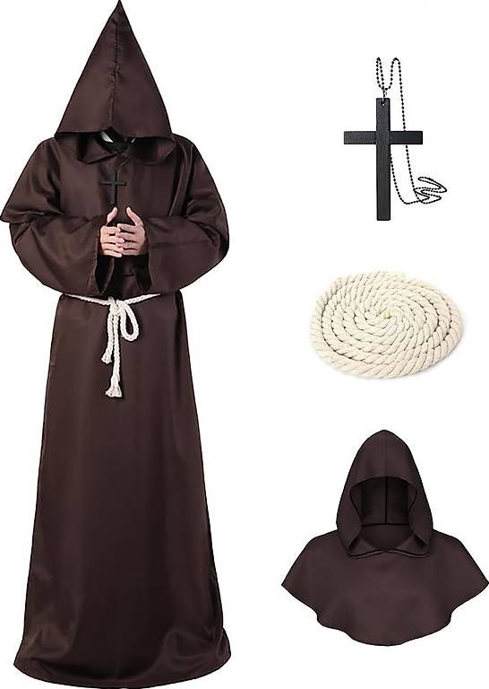 Costumes: 4-teiliges Mönchskostüm – D'occasion à Basel par dor_gz7j