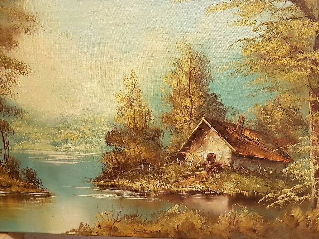 Dipinti: Tableau bord de riviere – Usato da St-Barthélemy VD venduto da meal83 2