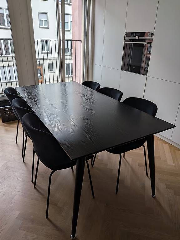 Tavoli: Tisch schwarz 180x90 cm – Usato da Basel venduto da fbnkllr 2