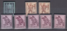 Lot 243 + 2 X 244 + 5 X 245 neuf** (115.--)