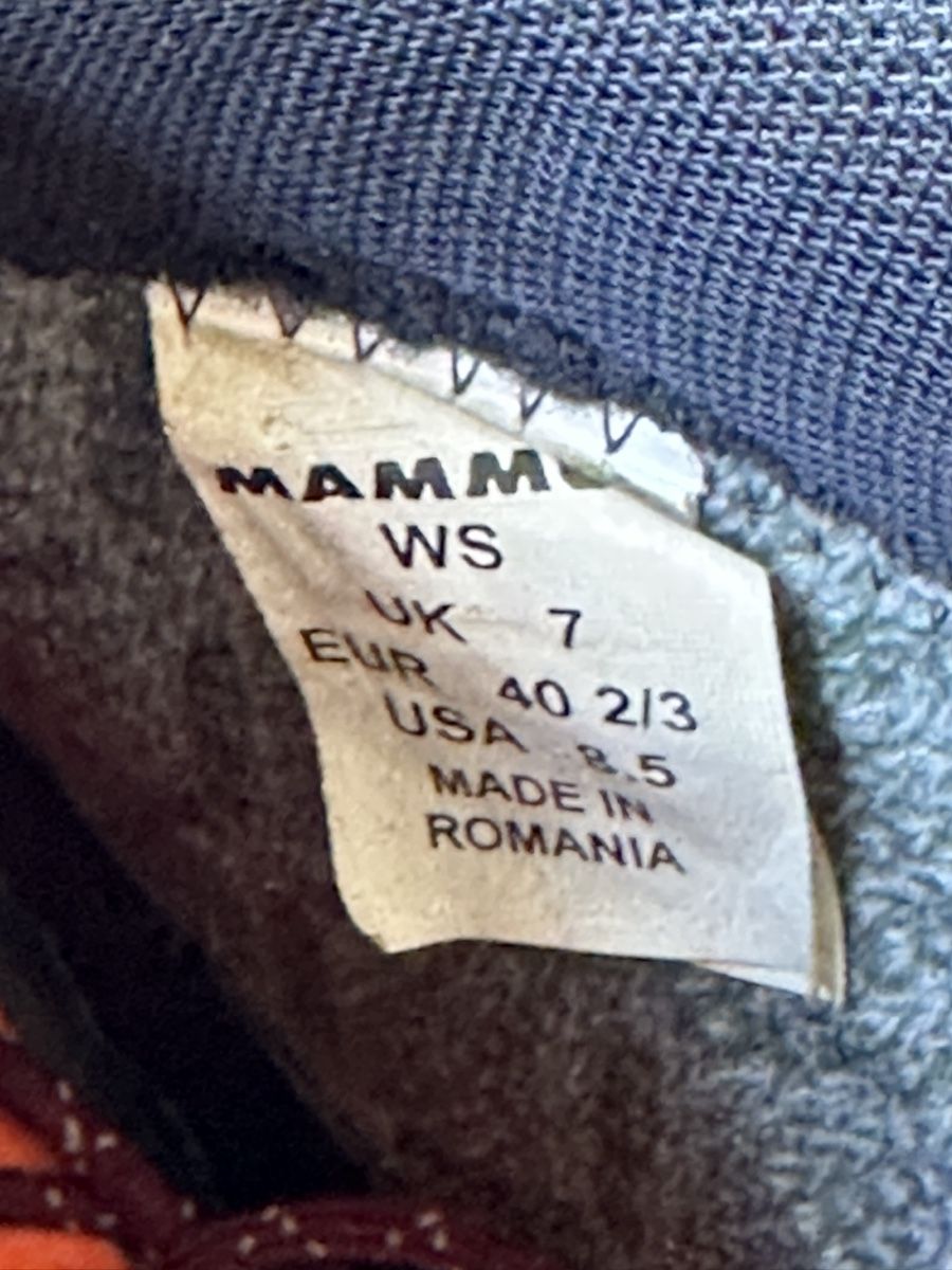 Mammut Scarpe da uomo: Mammut Bergschuh – Usato da Rapperswil SG venduto da kamost 5