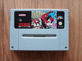 Spider-Man X-Men Arcades Revenge Super Nintendo SNES Game