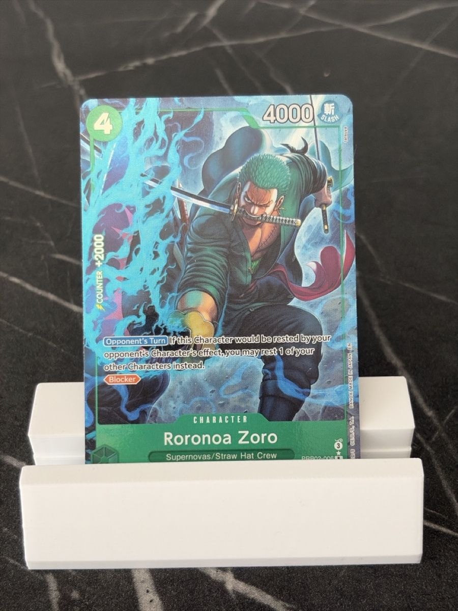 Bandai Carte collezionabili: One Piece PRB02-006 Roronoa Zoro, Englisch – Nuovo (secondo la descrizione) da St. Gallen venduto da cambitcg