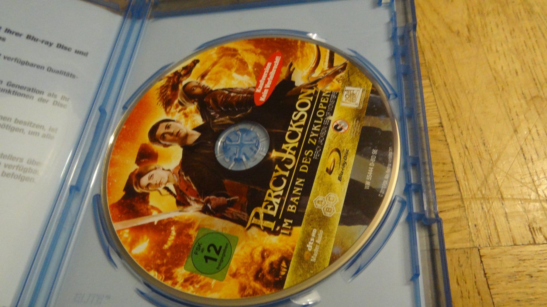 Tutti i DVDs: Percy Jackson - Im Bann des Zyklopen BLU-RAY – Usato da Olten venduto da Disc-Verkauf 1