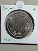 Singapour - 1 dollar - 1968