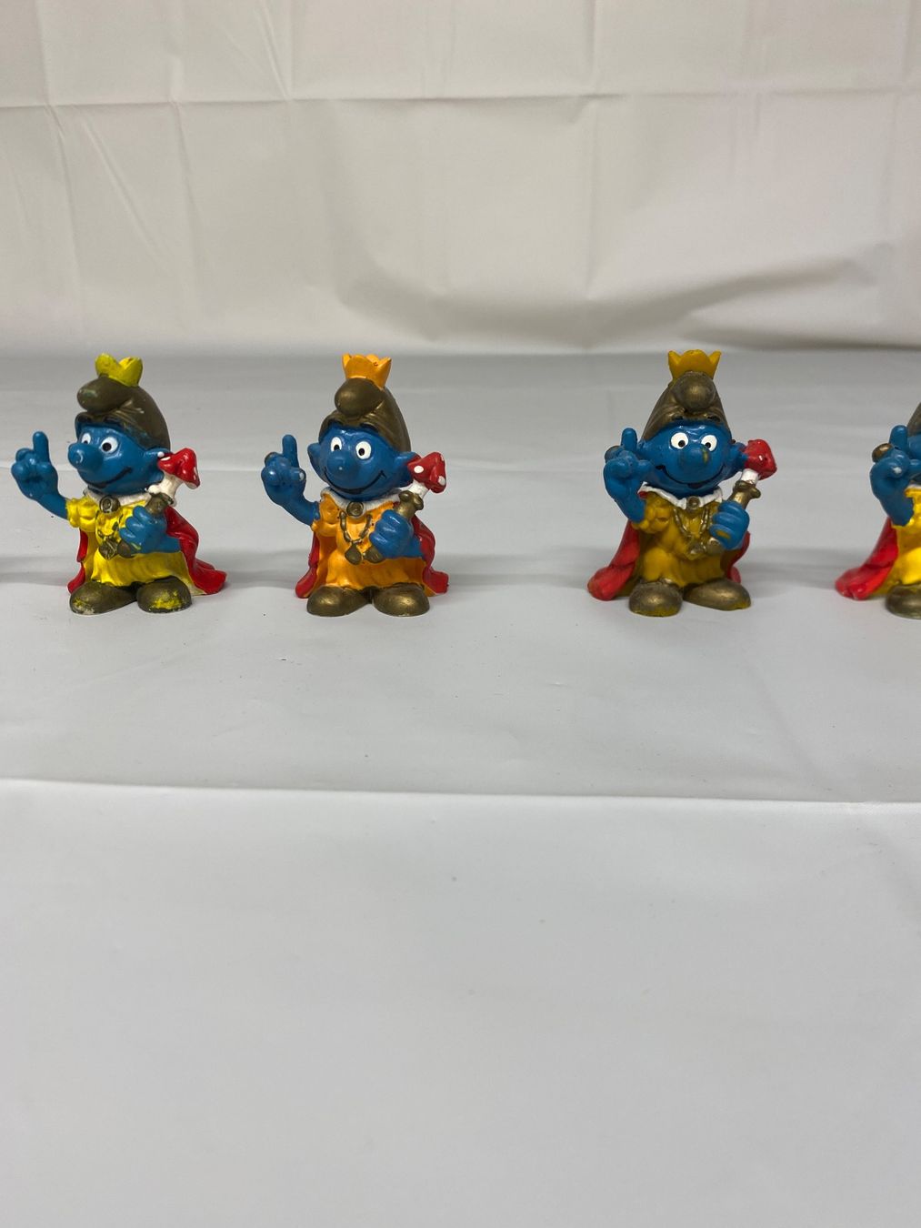 Schleich Statuette: Schleich Schlümpfe Könige Alt 5 Stk – Usato da Tuggen venduto da Haribo3000 4
