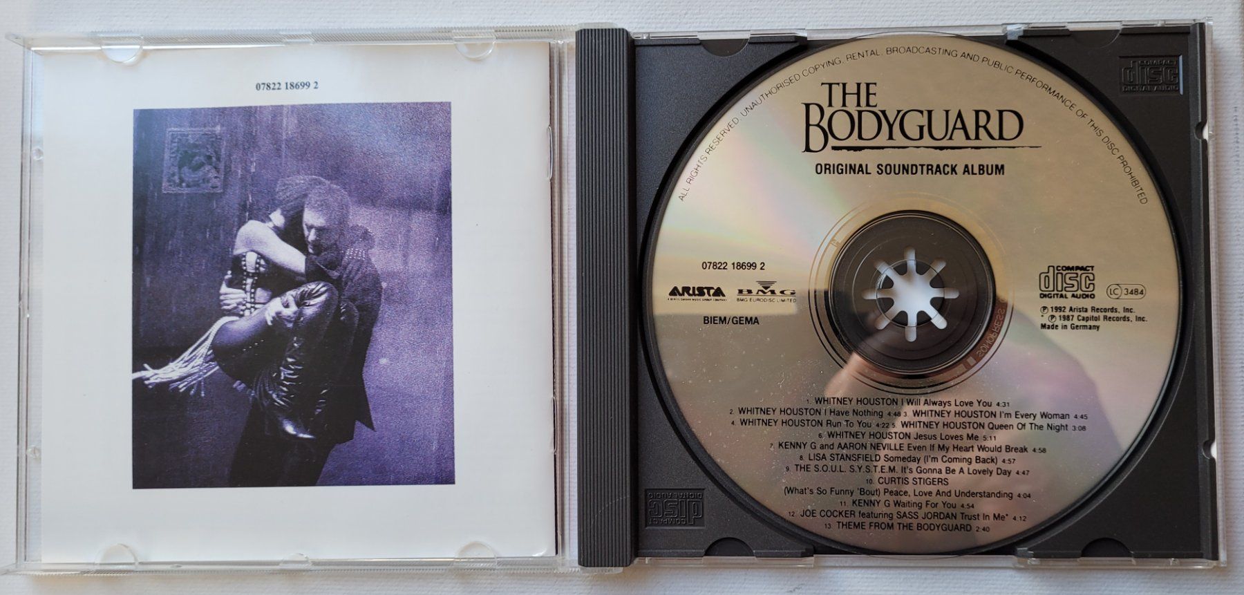 CD: THE BODYGUARD - SOUNDTRACK – Usato da Neftenbach venduto da Mador6 1