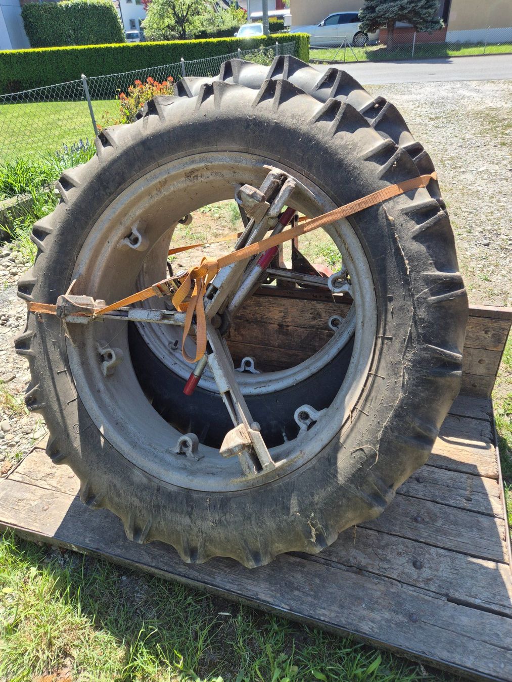 Pneumatici & Ruote complete: Doppelröder Müller 420/70R28 – Usato da Uttigen venduto da Fendt01 4